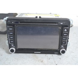 Display Computer di Bordo + Caricatore CD Volkswagen Touareg dal 2002 al 2010 Cod m-0f7070  1648024335167