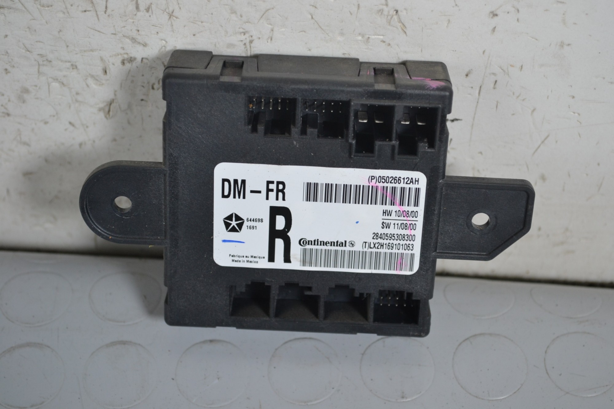 Centralina Porta Anteriore DX Fiat Freemont dal 2011 al 2015 Cod 05026612ah  1648206311071