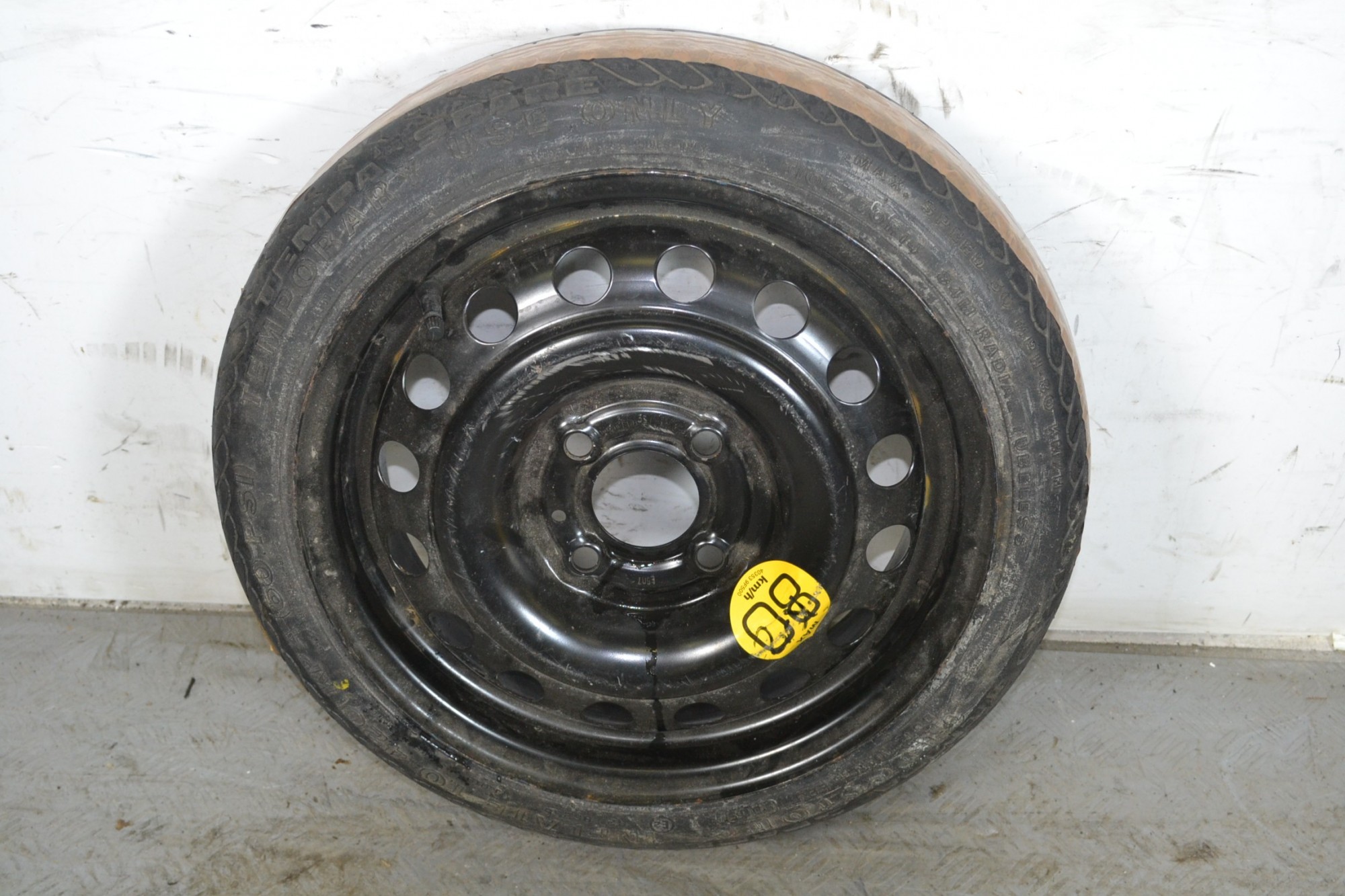 Ruotino di Scorta Nissan Note dal 2004 al 2013 105/70 R14 Cod 403539f500  1649059865308