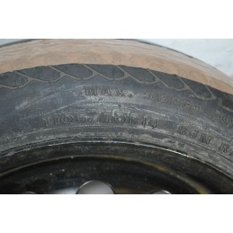 Ruotino di Scorta Nissan Note dal 2004 al 2013 105/70 R14 Cod 403539f500  1649059865308