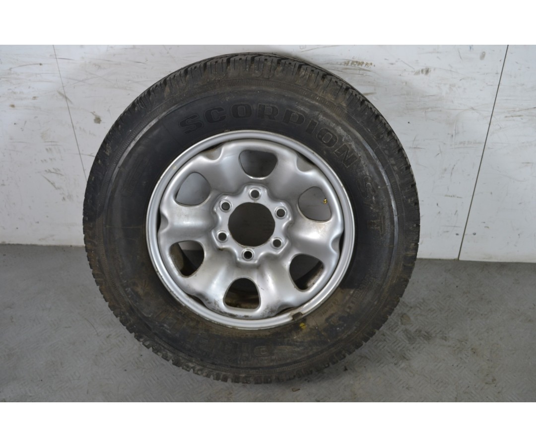 Ruota di Scorta SsangYong 235/70 R16 105 T M+S 6 Fori  1649750994840