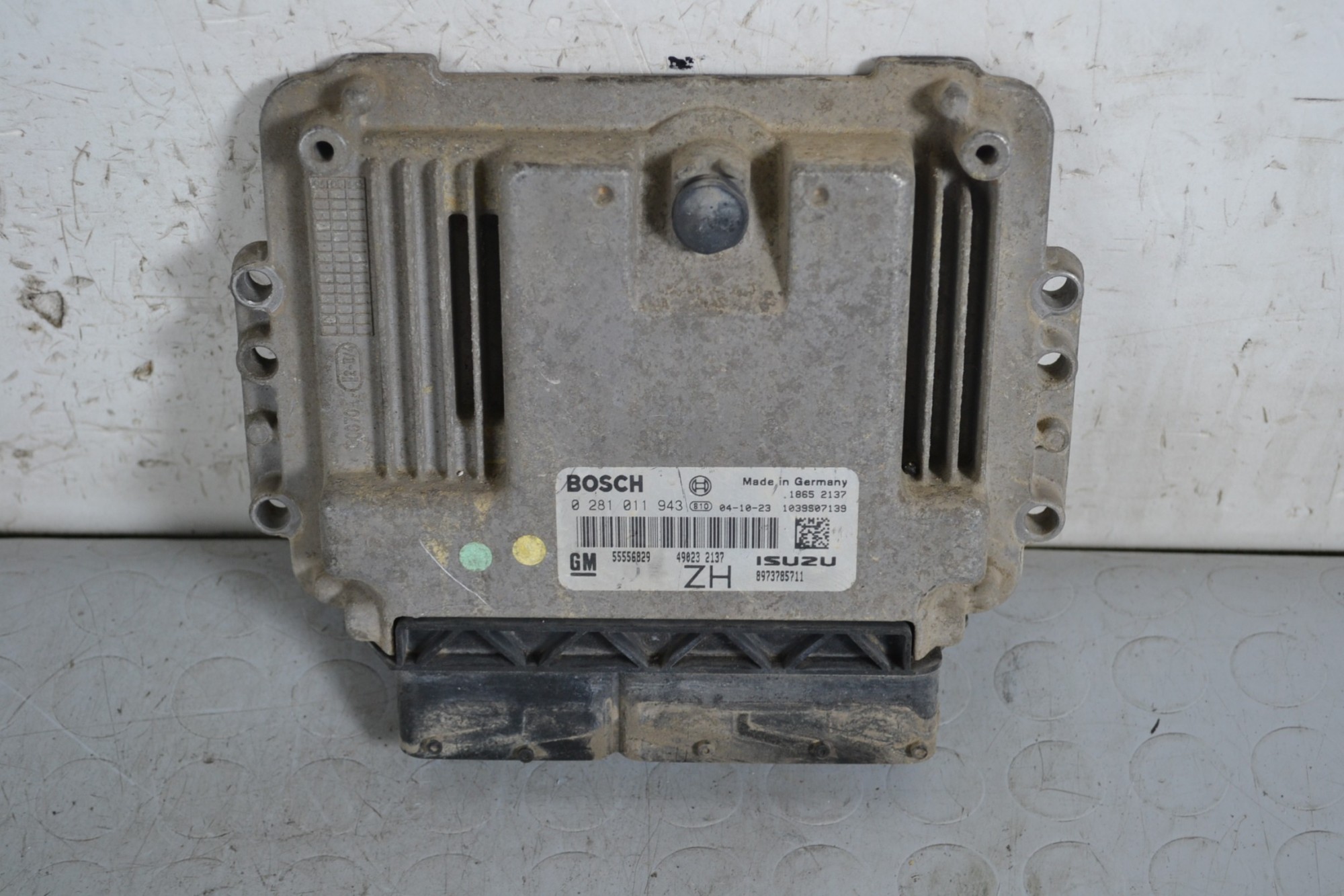 Centralina ECU Opel Astra H 1.7 CDTI dal 2004 al 2011 Cod 0281011943  1650033440305