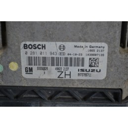 Centralina ECU Opel Astra H 1.7 CDTI dal 2004 al 2011 Cod 0281011943  1650033440305