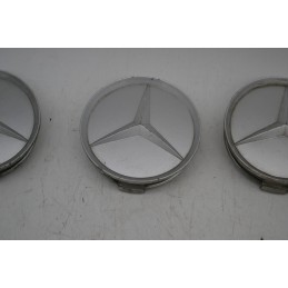 Set 4 borchie coprimozzo Mercedes Classe E W210 Dal 1995 al 2003 Cod 2014010225  1650357480728