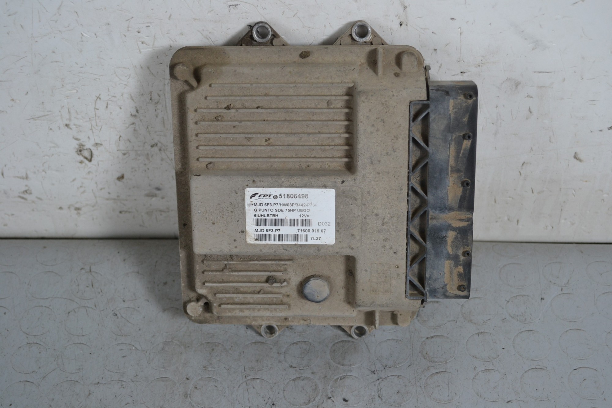 Centralina ECU Fiat Grande Punto 1.3 MJD dal 2005 al 2018 Cod 51806498  1650532988957