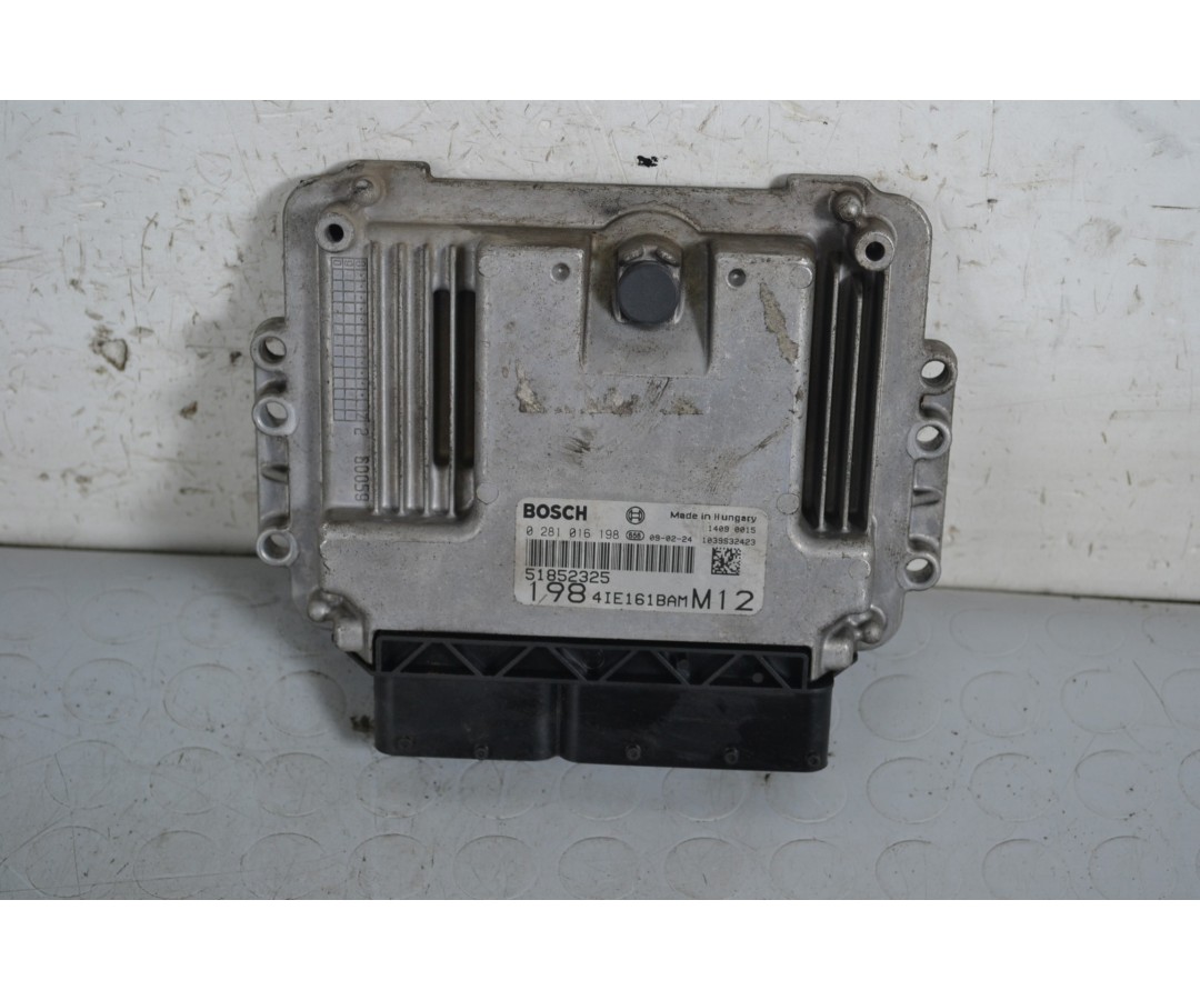 Centralina ECU Fiat Bravo 1.6 MJT 120 CV dal 2008 al 2014 Cod 51852325  1650956239253