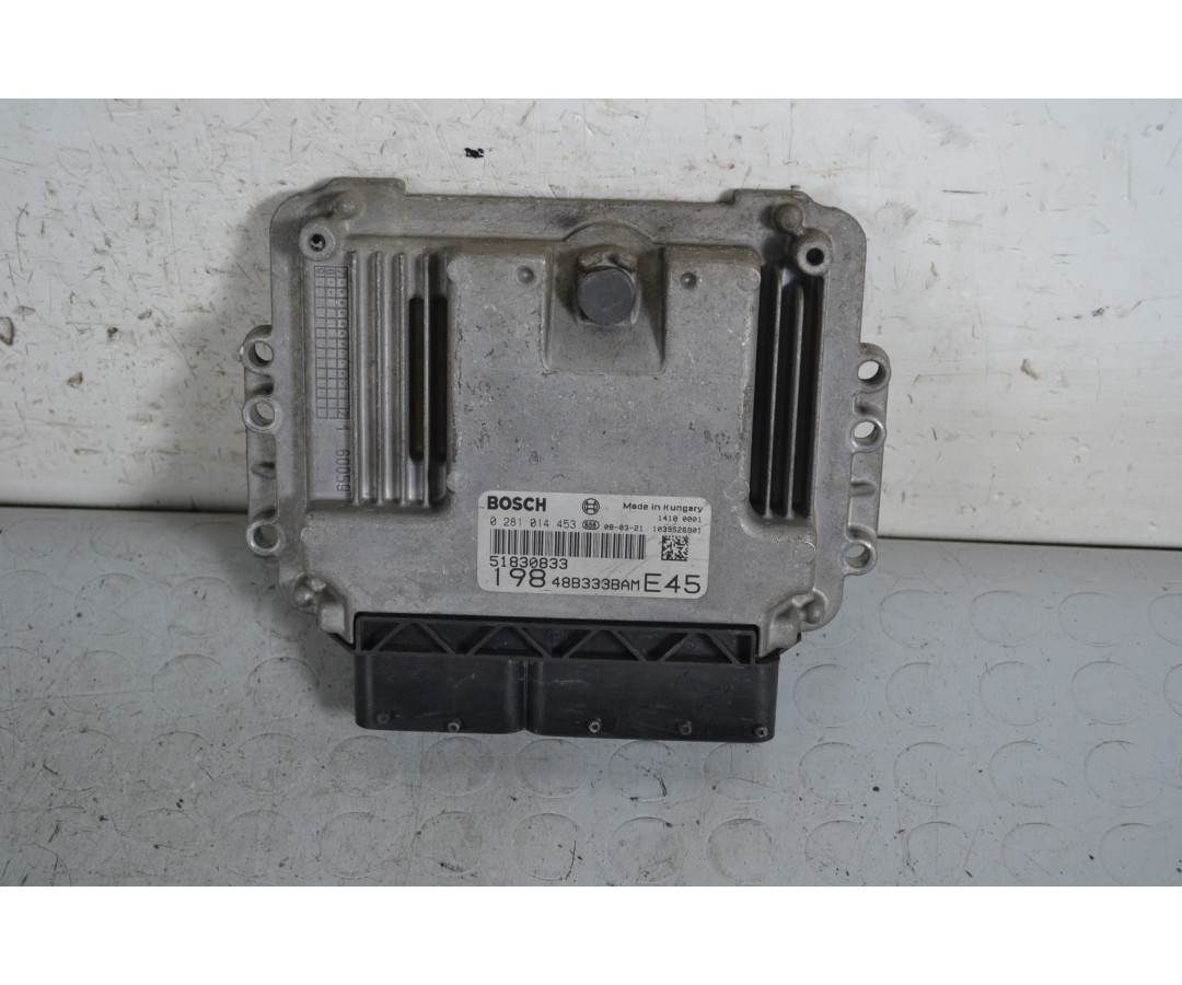 Centralina ECU Fiat Bravo 1.6 MJT dal 2007 al 2014 Cod 51830833  1651044091357