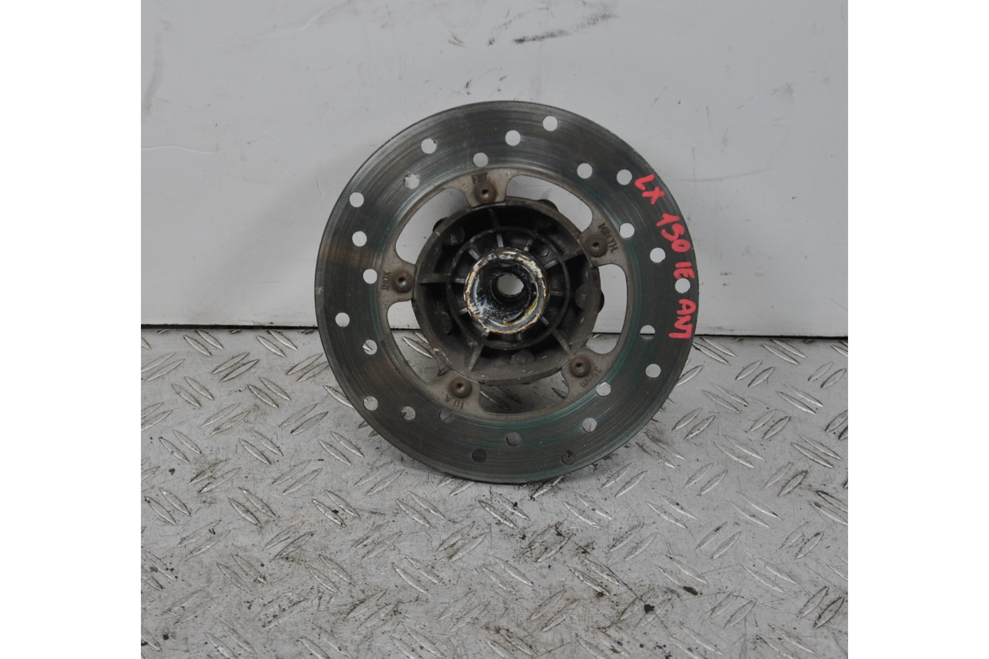 Mozzo Ruota + Disco Freno Anteriore Piaggio Vespa Lx 150 ie Dal 2005 al 2011  1651065200240