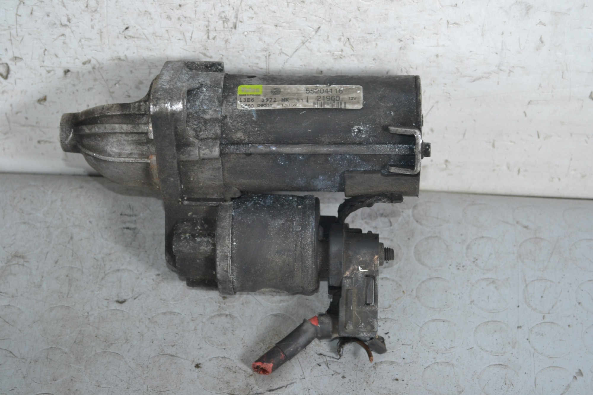 Motorino di Avviamento Fiat Grande Punto 1.3 MJT dal 2005 al 2018 Cod 55204116  1651567090448