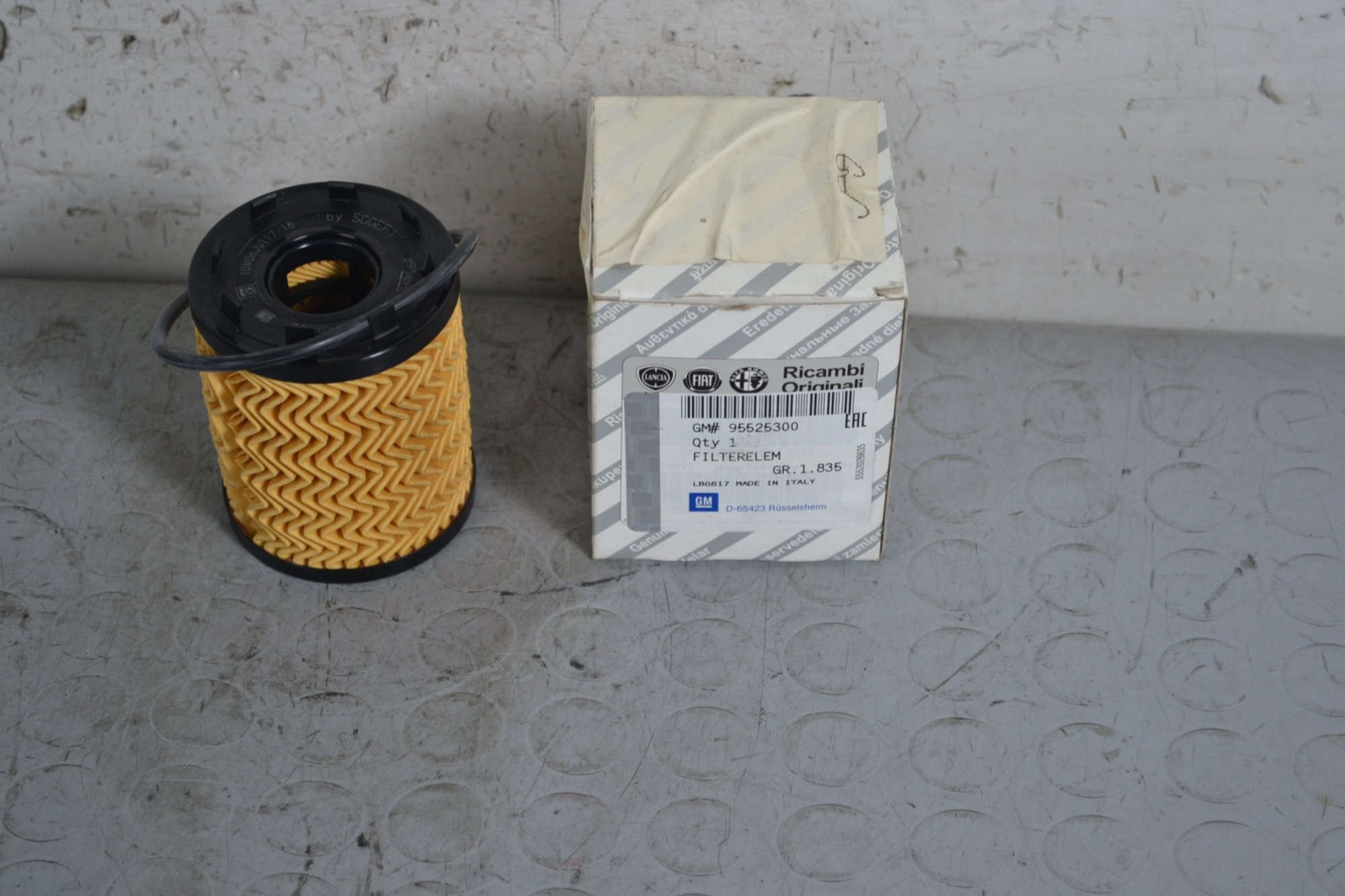 Filtro Olio Opel Combo D 1.3 MJT dal 2012 al 2018 Cod 95525300  1651590567139