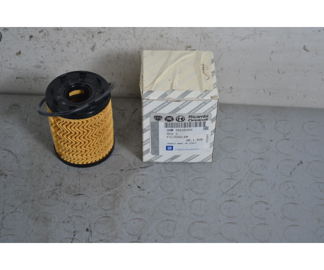 Filtro Olio Opel Combo D 1.3 MJT dal 2012 al 2018 Cod 95525300  1651590567139