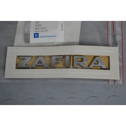 Scritta logo ZAFIRA Opel Zafira Dal 1999 al 2019 Cod 93185650  1651760637464