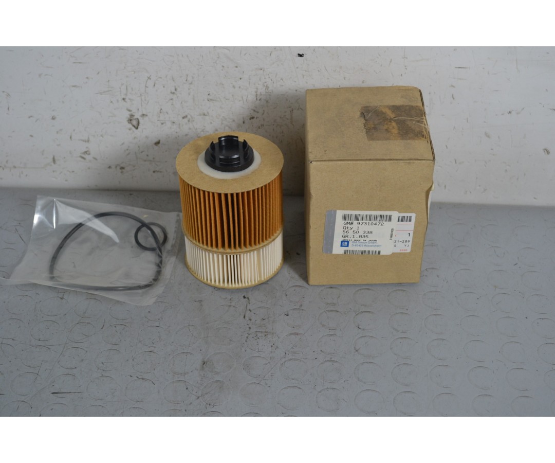 Filtro Olio Signum Saab 9-5 3.0 TiD dal 2002 al 2005 Cod 97310472  1652082386719