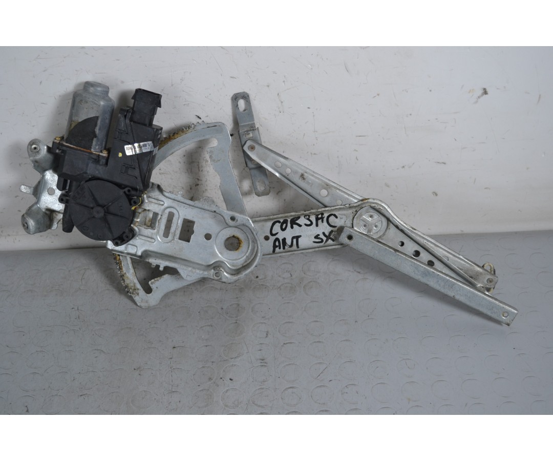 Macchinetta Alzacristalli Anteriore SX Opel Corsa C dal 2000 al 2006  1652340503278