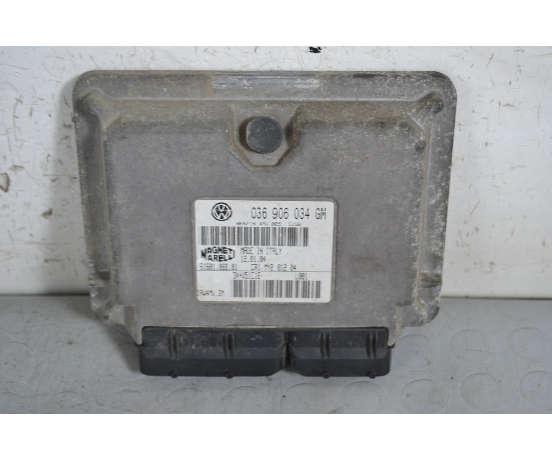 Centralina ECU Volkswagen Polo 9N dal 2001 al 2005 Cod 036906034gm  1652774970219