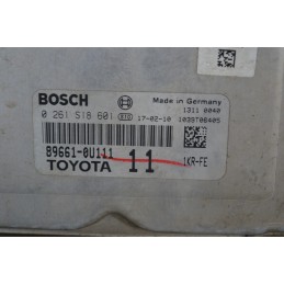 Centralina ECU Toyota Yaris Dal 2011 al 2019 Cod 89661-0U111 / 0261S18601  1653460837625