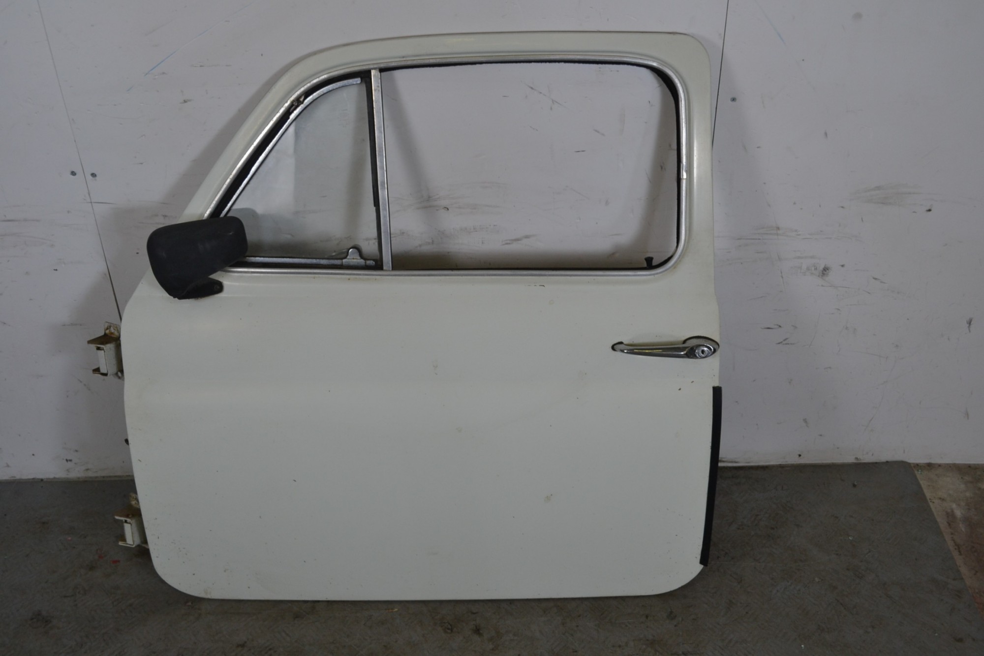 Portiera sportello sinistra SX Fiat 500 L Dal 1968 al 1975 Bianca  1654009791811