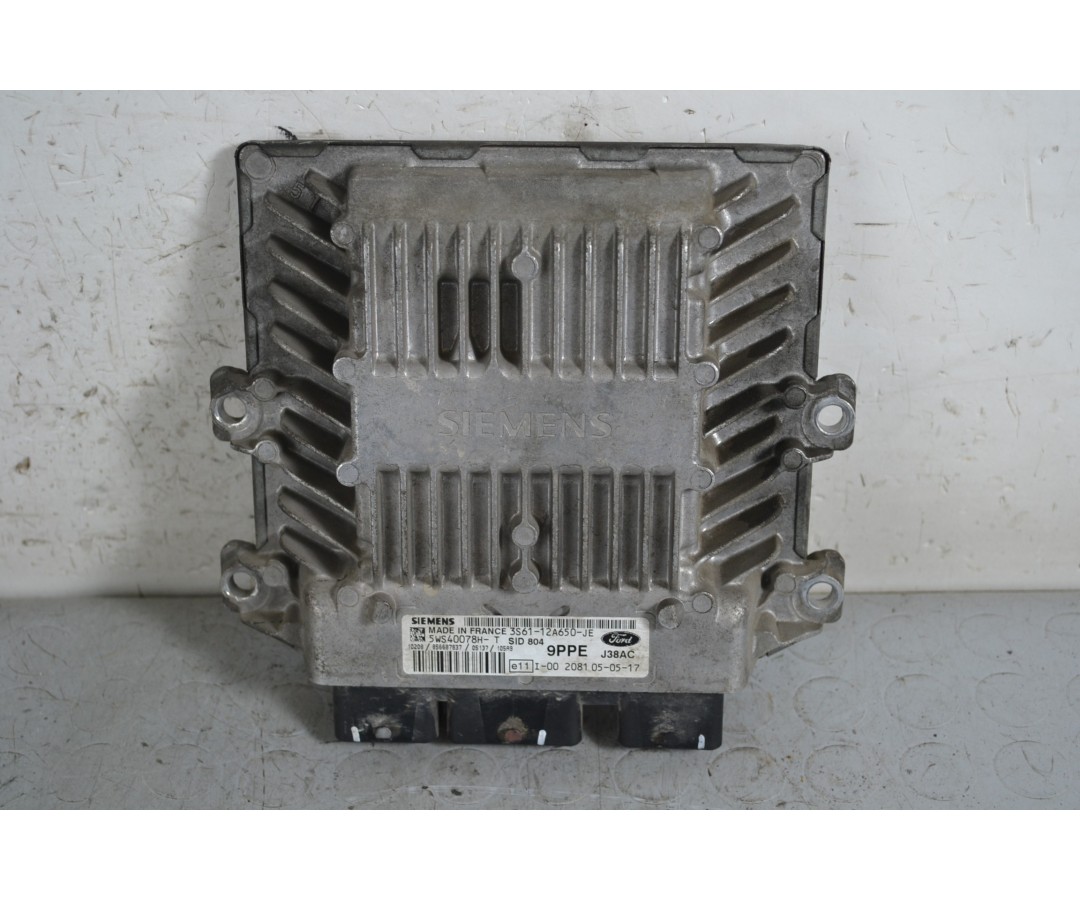 Centralina ECU Ford Fiesta V dal 2002 al 2008 Cod 3s61-12a650-je  1654498702435