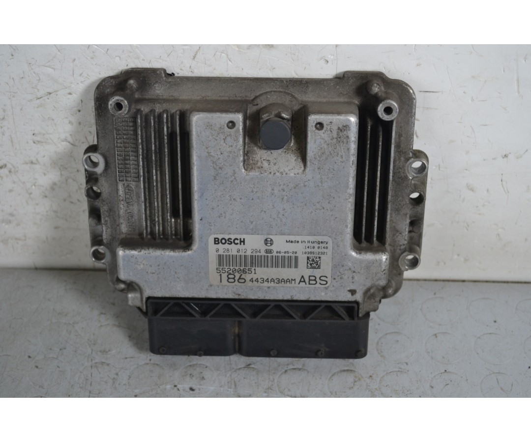 Centralina ECU Fiat Multipla II 1.9 JTD dal 2003 al 2006 Cod 55200651  1654499183899