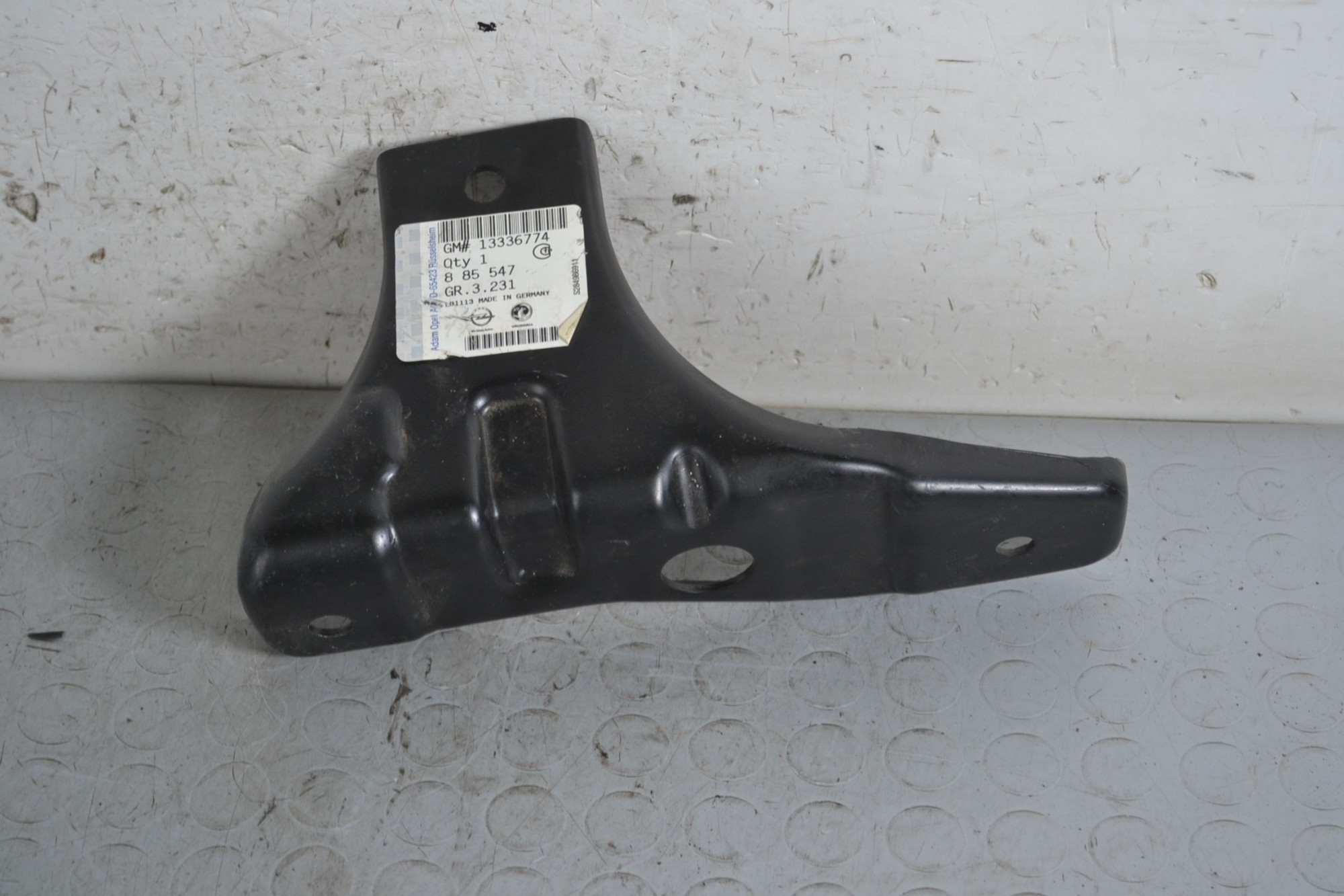 Staffa sostegno DX bombola metano Opel Zafira C Dal 2011 al 2019 Cod 13336774  1654584678590