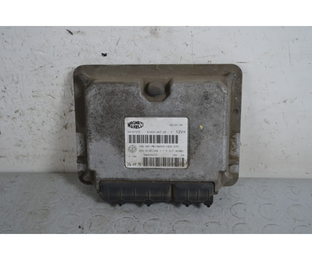 Centralina ECU Fiat Seicento 1.1 dal 2000 al 2010 Cod 55187372  1654612073298