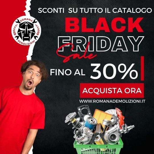 BLACK FRIDAY SUPER SCONTI FINO AL 40% SU TANTISSIMI PRODOTTI DEL NOSTRO CATALOGO On-Line dal 17/11/2022 